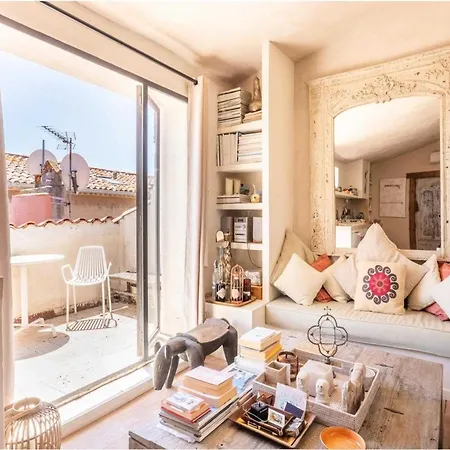 شقة Appt Moderne- Ac-2Br-3P - Beach 5Min-St-Tropez سان تروبيه